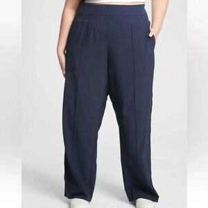 Athleta Women's Deep Blue Relaxed Trousers
